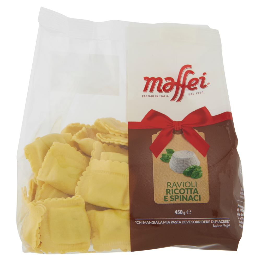 maffei Ravioli Ricotta e Spinaci 450 g