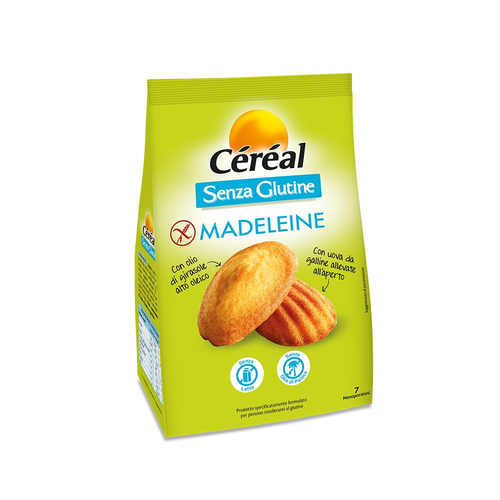 Céréal Senza Glutine Madeleine - 7 monoporzioni - 200g