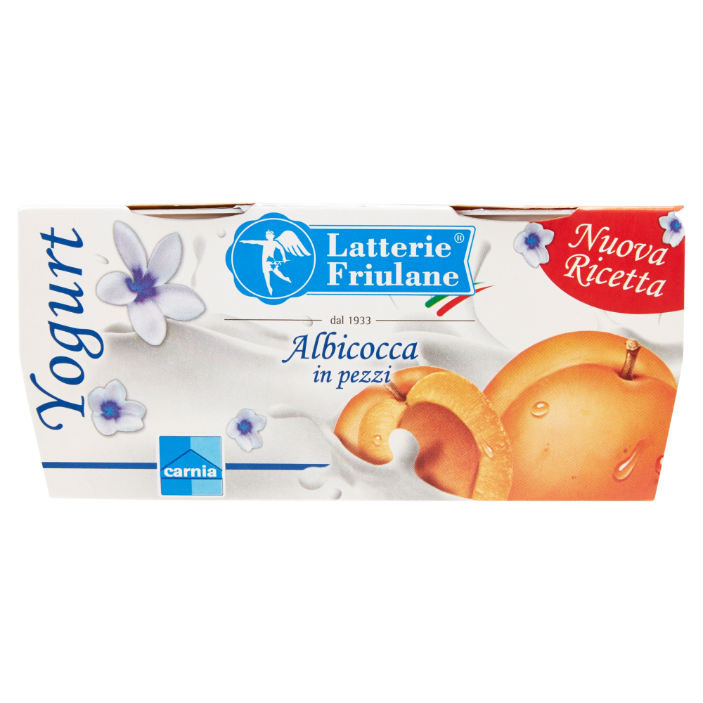 Latterie Friulane Yogurt Albicocca in pezzi 2 x 125 g