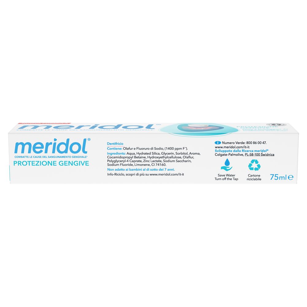meridol dentifricio Protezione Gengive con effetto antibatterico 75 ml
