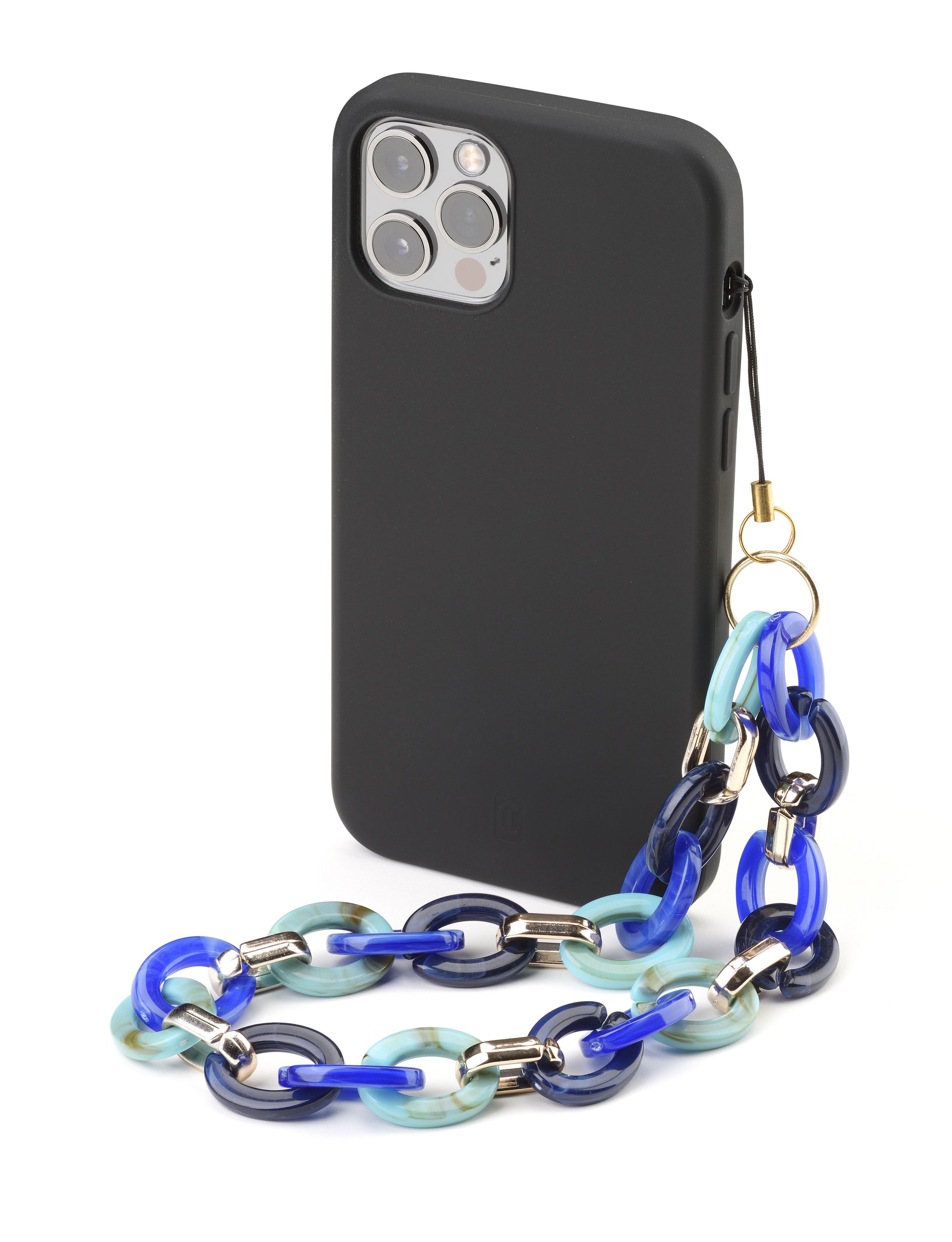 Cellularline Phone Chain Glam - Universale Catena colorata per personalizzare lo smartphone