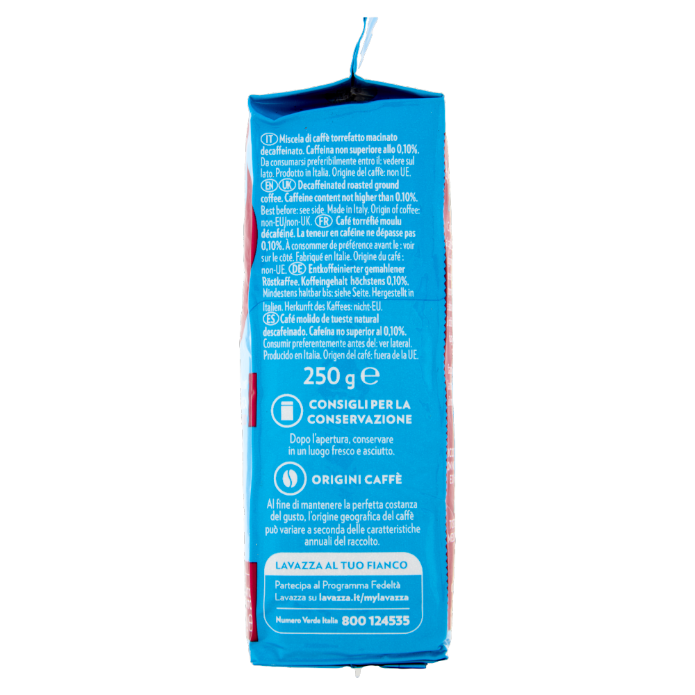 Lavazza Decaf Intenso Caffè Macinato 250 g