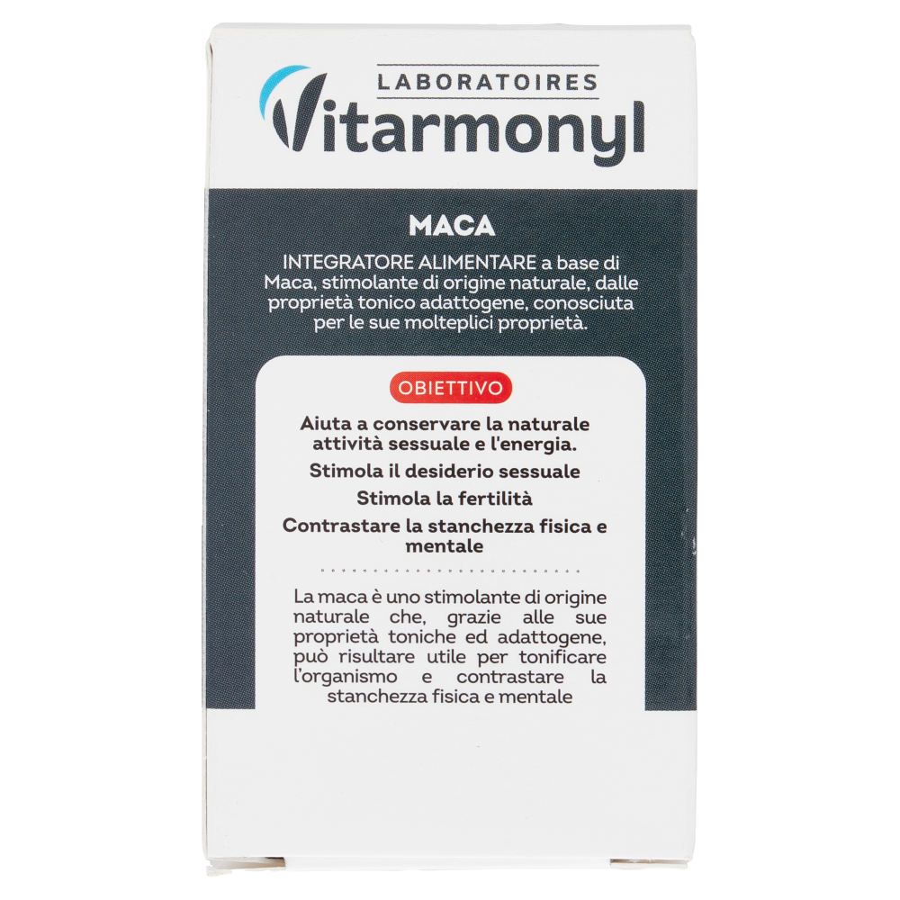 Laboratoires Vitarmonyl Maca Tonico sessuale 60 Compresse 39 g