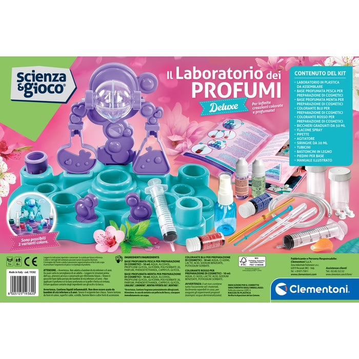 Clementoni Science & Play Scienza & Gioco Lab Il Laboratorio Dei Profumi Deluxe