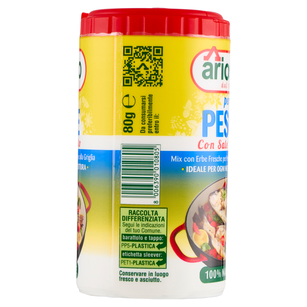ariosto per Pesce con Sale Iodato 80 g