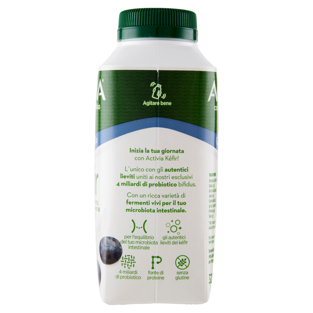 ACTIVIA, Kefir da bere gusto Mirtillo con Probiotico Bifidus, 320g