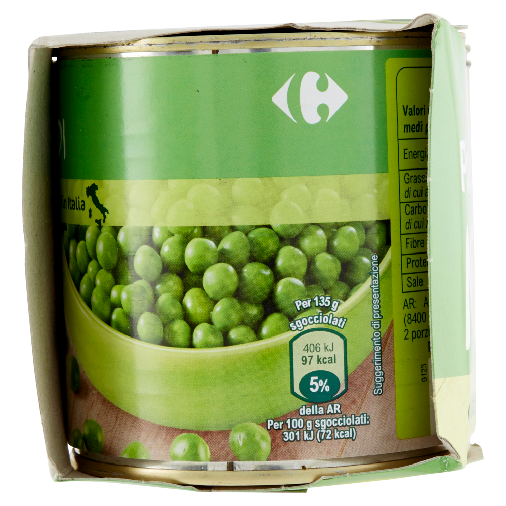 Carrefour Piselli Medi 3 x 410 g