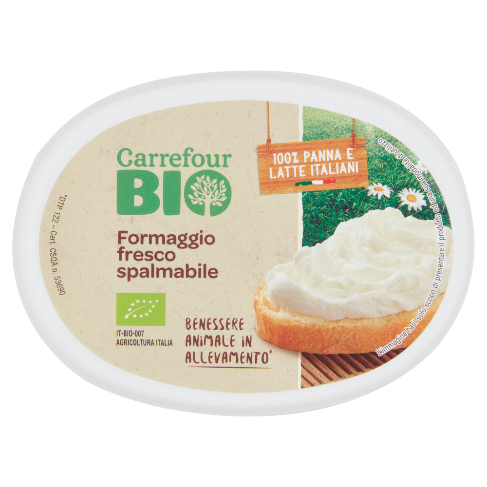 Carrefour Bio Formaggio fresco spalmabile 150 g
