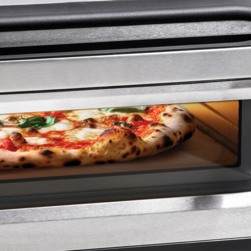 Macom 884 macchina e forno per pizza 1 pizza(e) 1700 W Nero, Acciaio inox