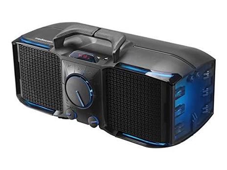 Mediacom M-PS60 altoparlante portatile e per feste Nero, Blu 20 W