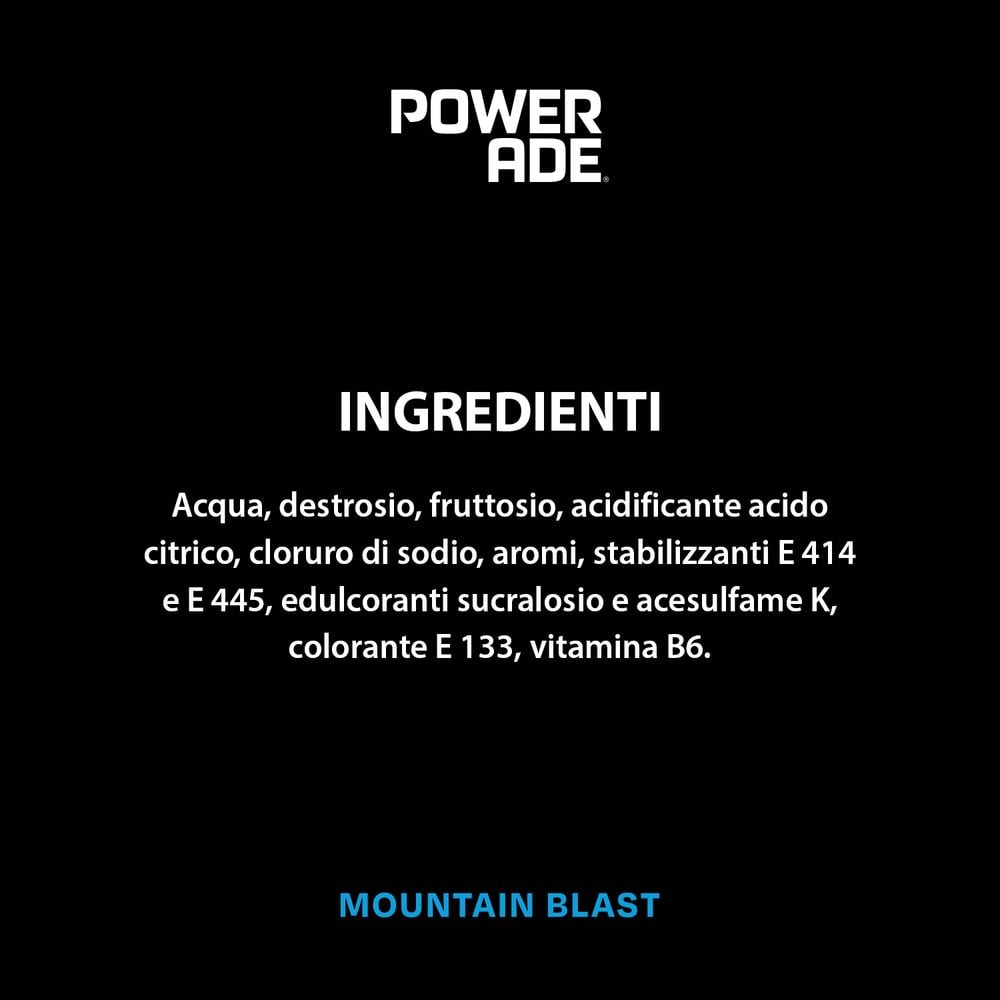 Powerade Mountain Blast 500ml PET