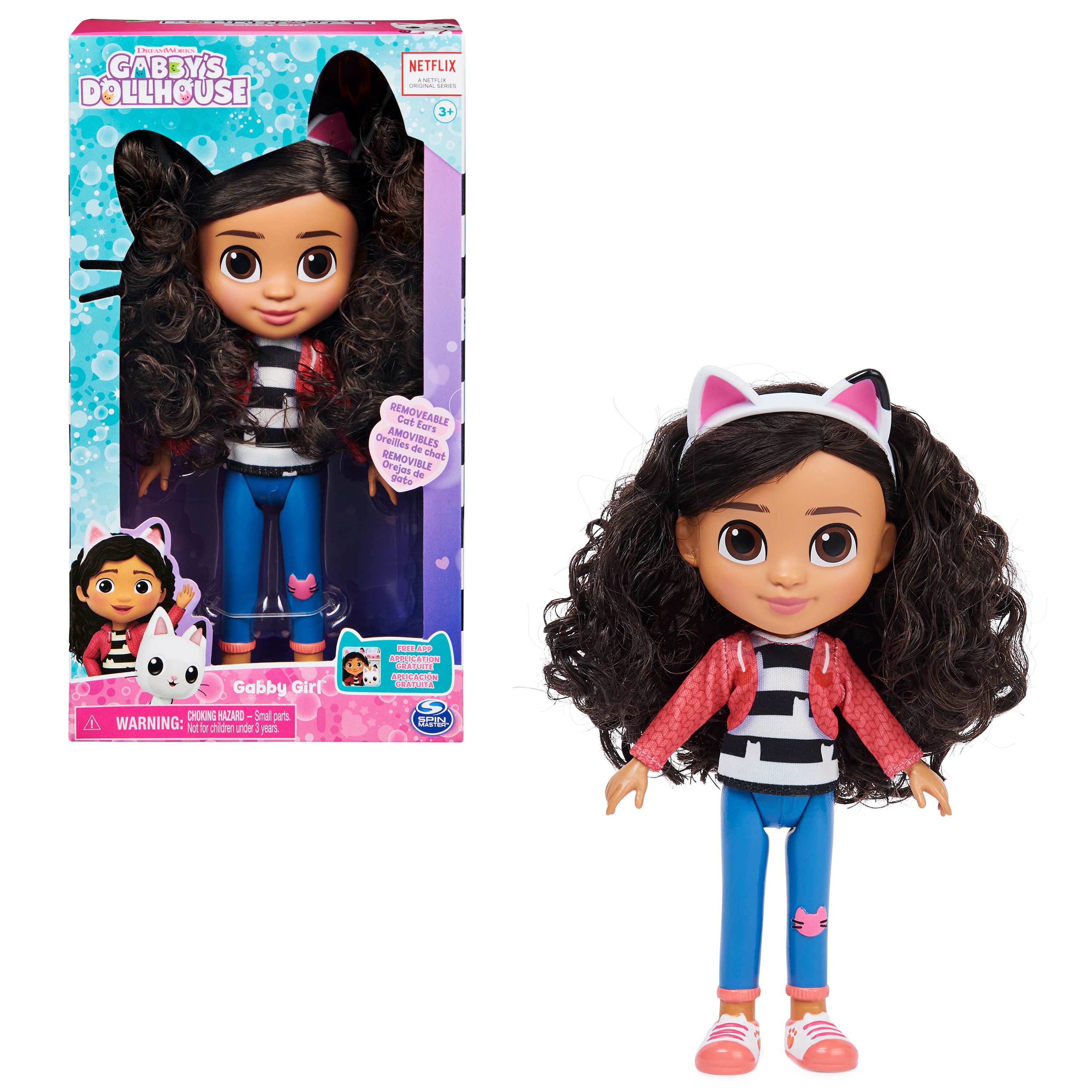 Gabby's Dollhouse , La bambola di Gabby, personaggio di Gabby, giochi per  bambini dai 3 anni in su