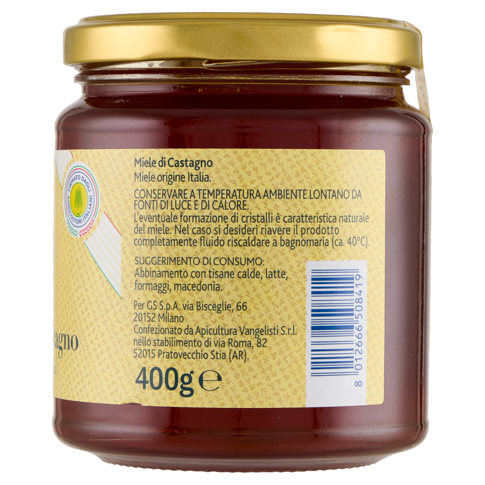 Terre d'Italia Miele di Castagno 400 g