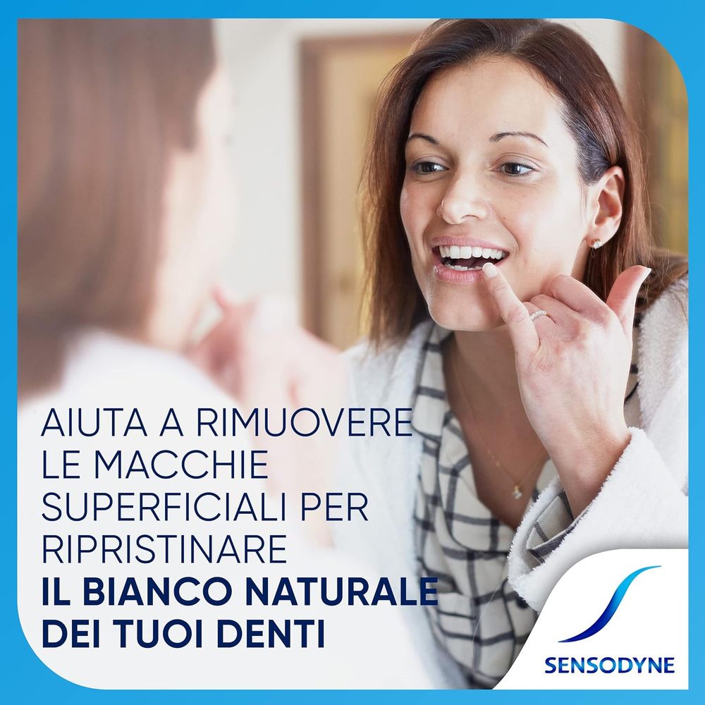  Sensodyne Gentle Whitening Dentifricio Per Denti Forti e Gengive Sane, 75 ml
