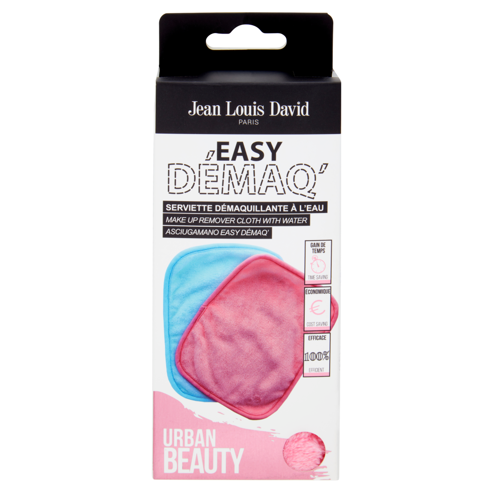 Jean Louis David Urban Beauty Easy Démaq' Asciugamano