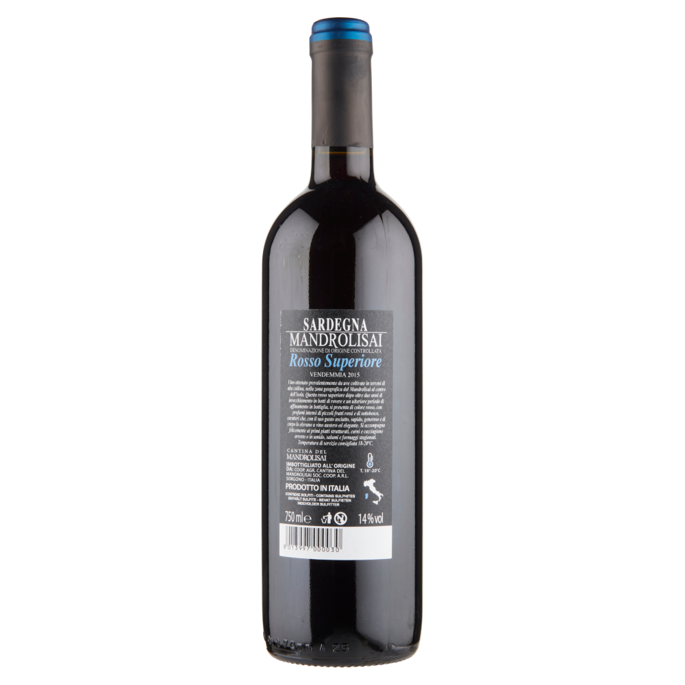 Cantina del Mandrolisai Mandrolisai D.O.C. Rosso superiore 750 ml