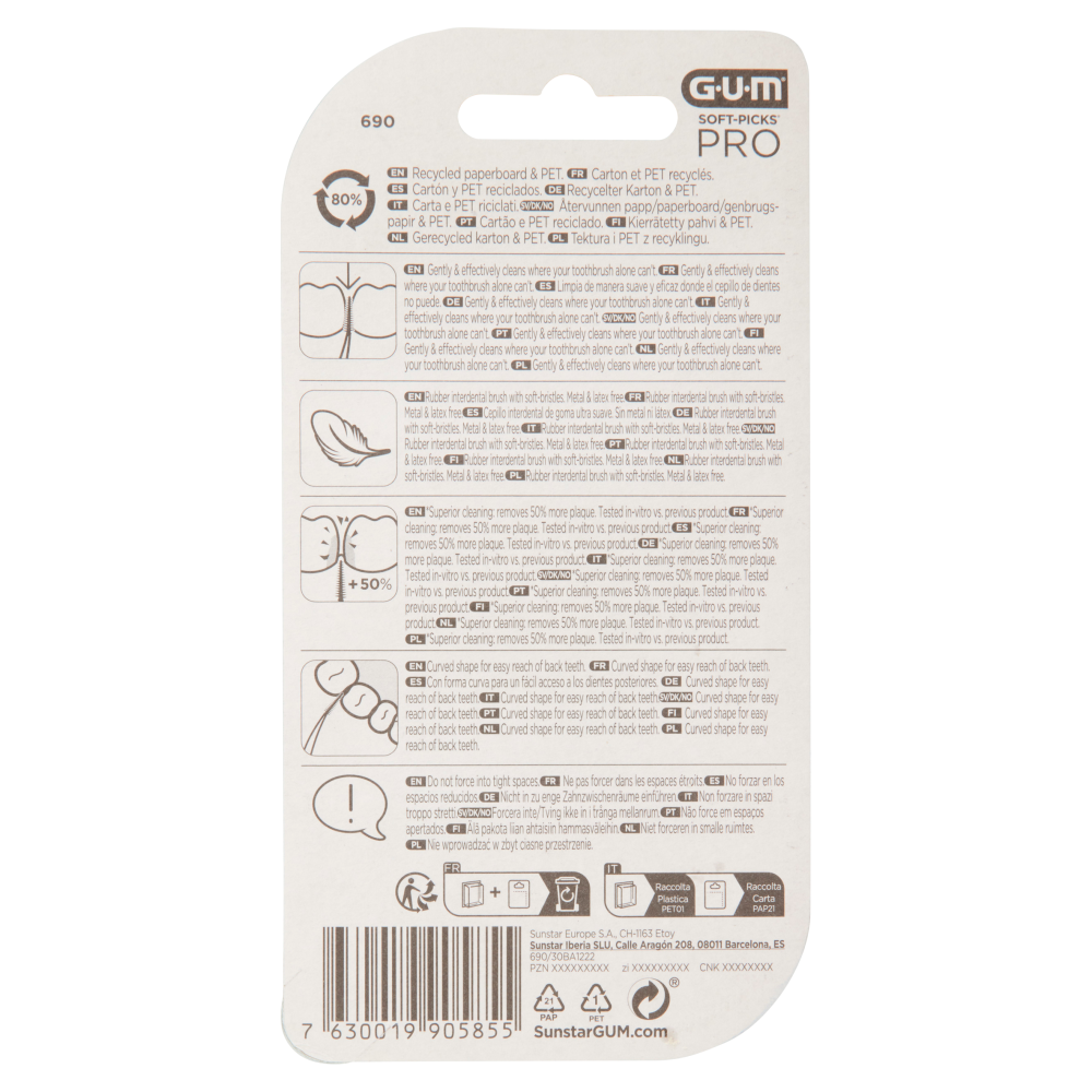 Gum Soft-Picks Pro M 30 pz