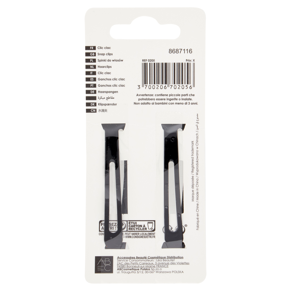 Franck Provost Clic Clac 2 pz