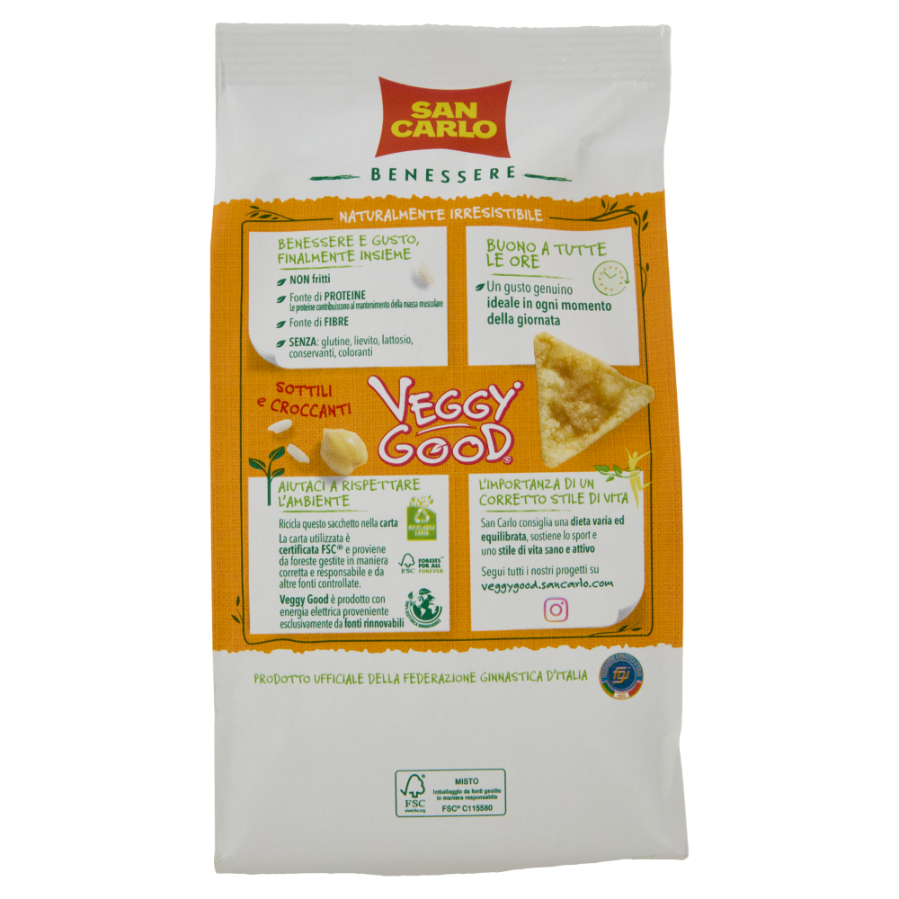 San Carlo Benessere Veggy Good Triangolini con Ceci Croccanti 65 g