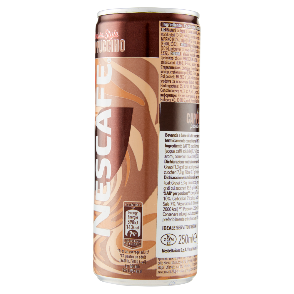 NESCAF&Eacute; Barista Style Cappuccino Caff&egrave; Freddo 250ml
