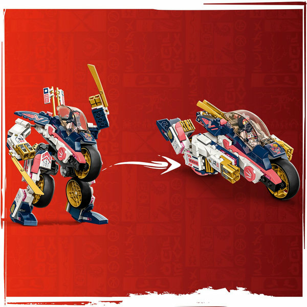 LEGO NINJAGO Moto-mech Transformer di Sora