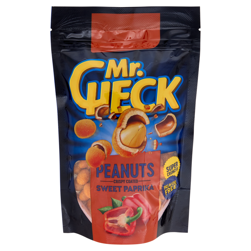Mr. Check Peanuts Crispy Coated Sweet Paprika 150 g