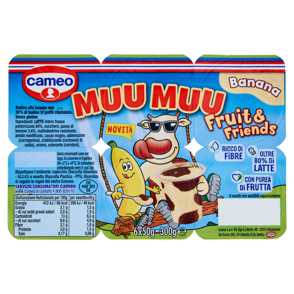 cameo Muu Muu Banana 6 x 50 g