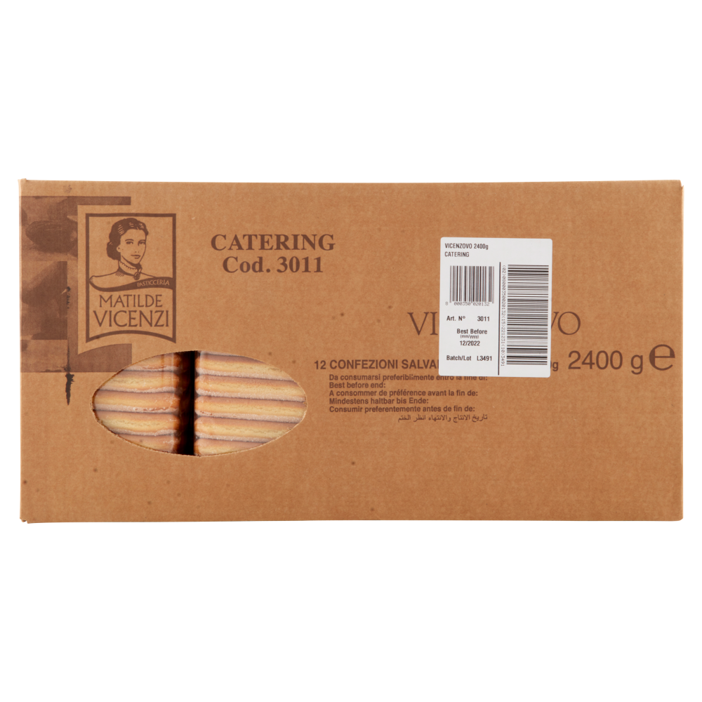 Pasticceria Matilde Vicenzi Vicenzovo Catering 12 x 200 g