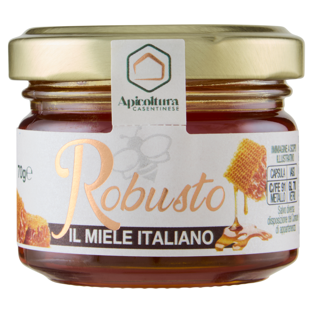 Apicoltura Casentinese Robusto il Miele Italiano 70 g