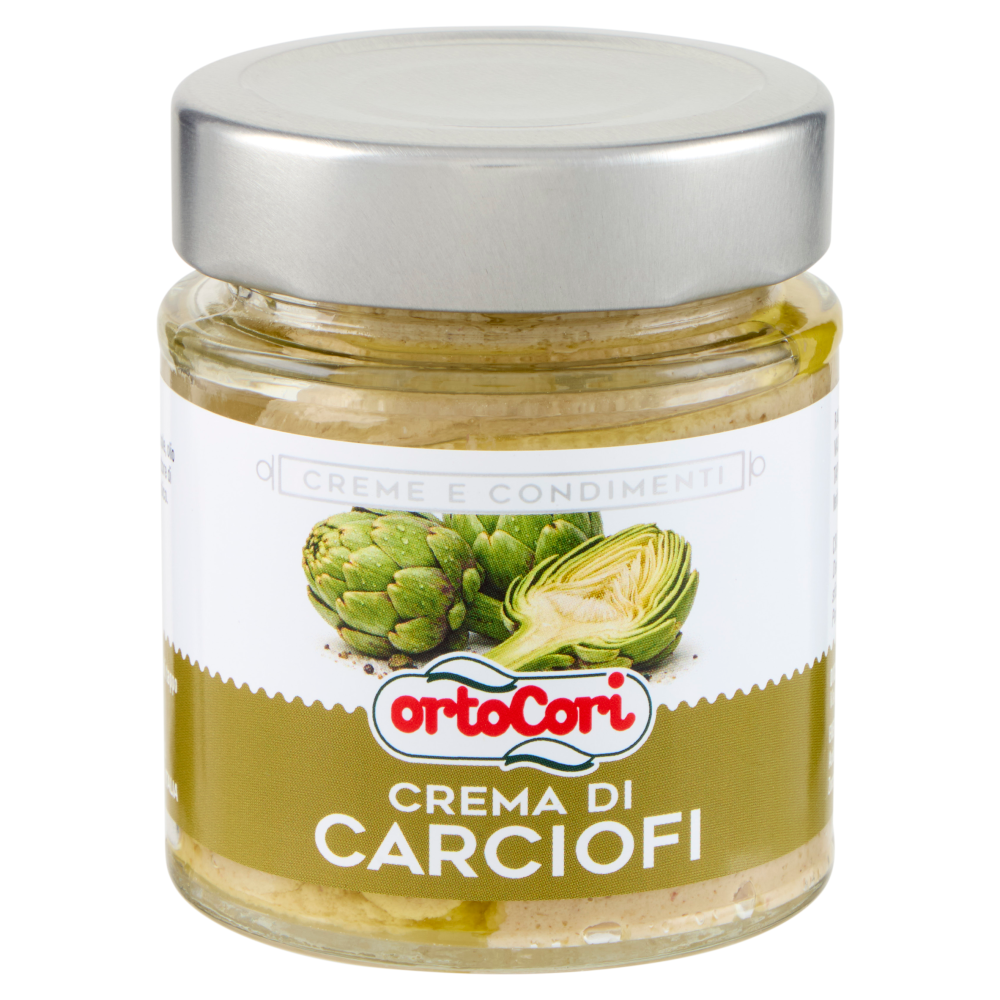 ortoCori Creme e Condimenti Crema di Carciofi 130 g