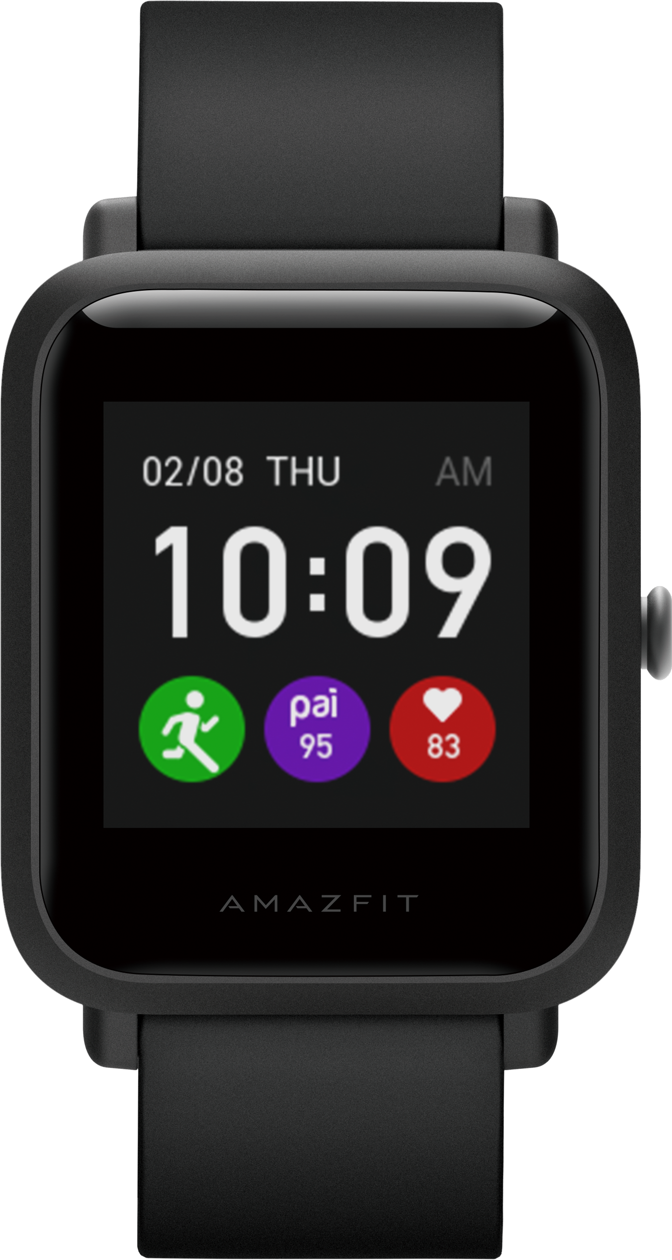 Amazfit Bip S Lite 3,25 cm (1.28") TFT 42 mm Digitale 176 x 176 Pixel Touch screen Nero