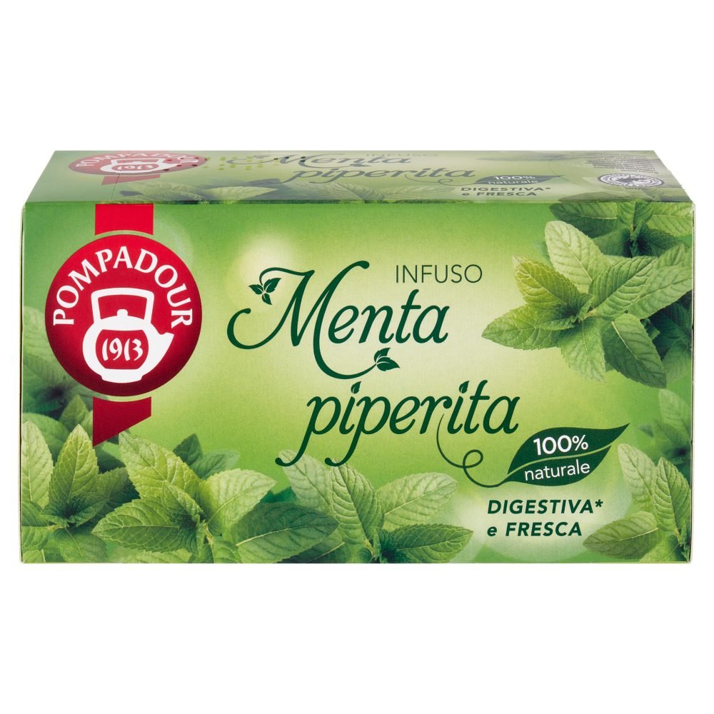Pompadour Infuso Menta piperita 20 x 2,25 g