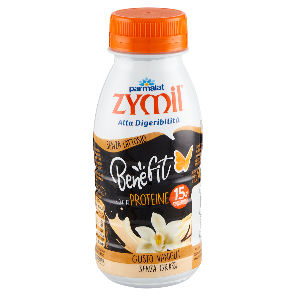 Zymil Alta Digeribilit&agrave; Senza Lattosio Benefit Proteine Gusto Vaniglia 250 ml