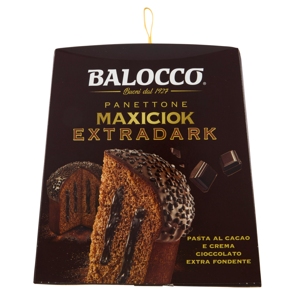 Balocco Panettone Maxiciok Extradark 800 g