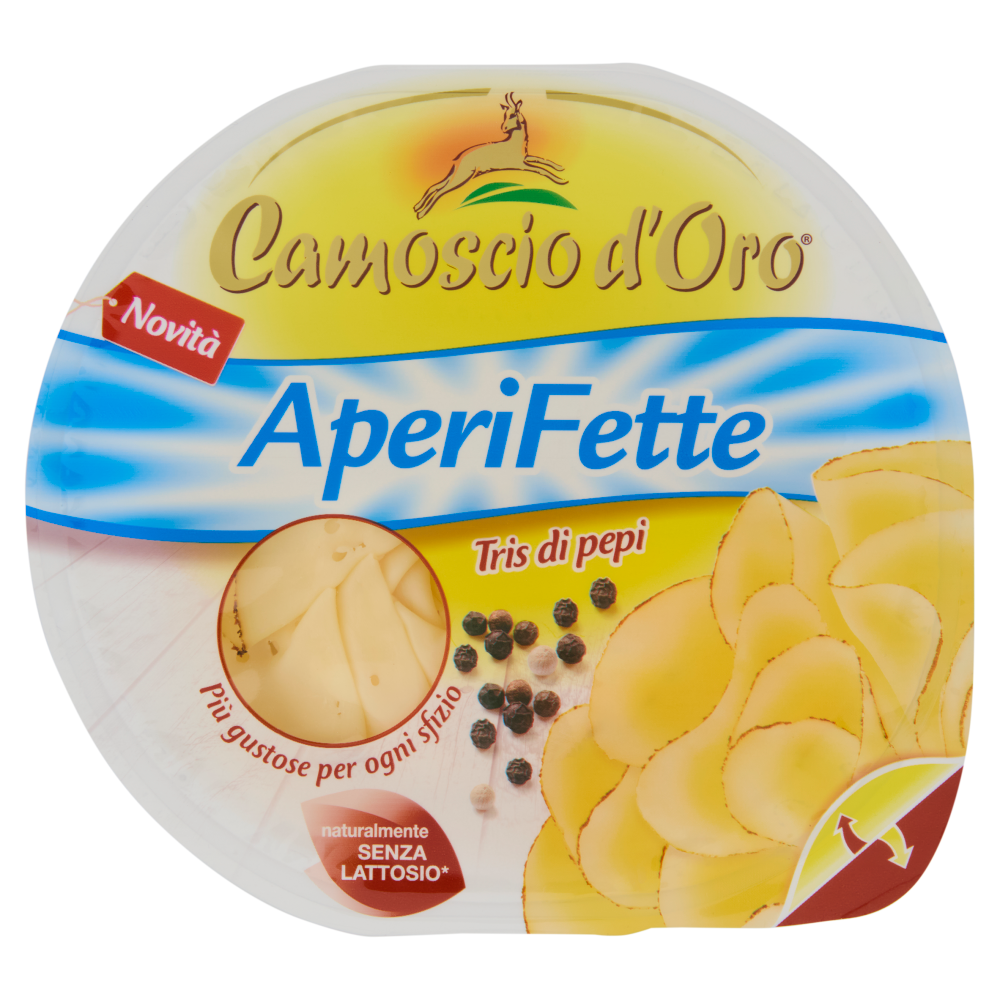 Camoscio d'Oro AperiFette Tris di Pepi 100 g