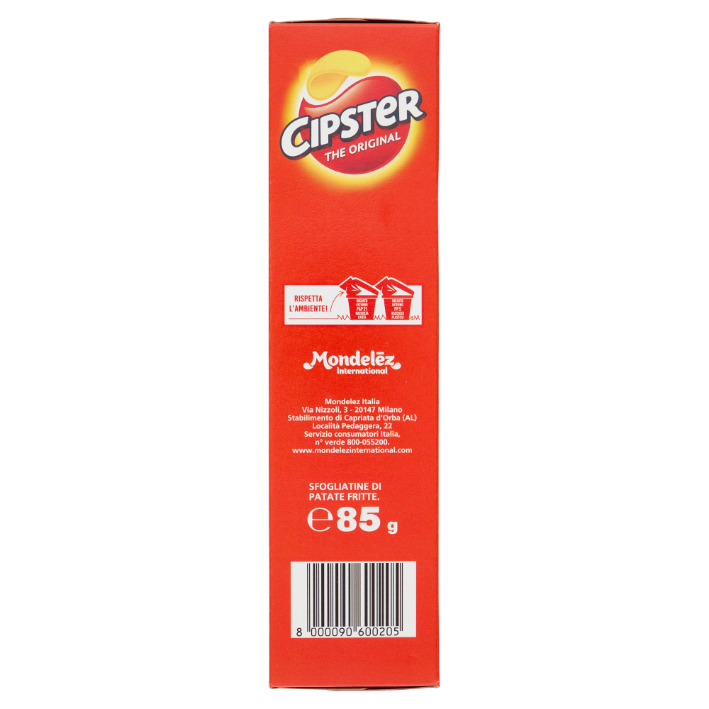 Cipster The Original Chips di Patate Astuccio - 85g