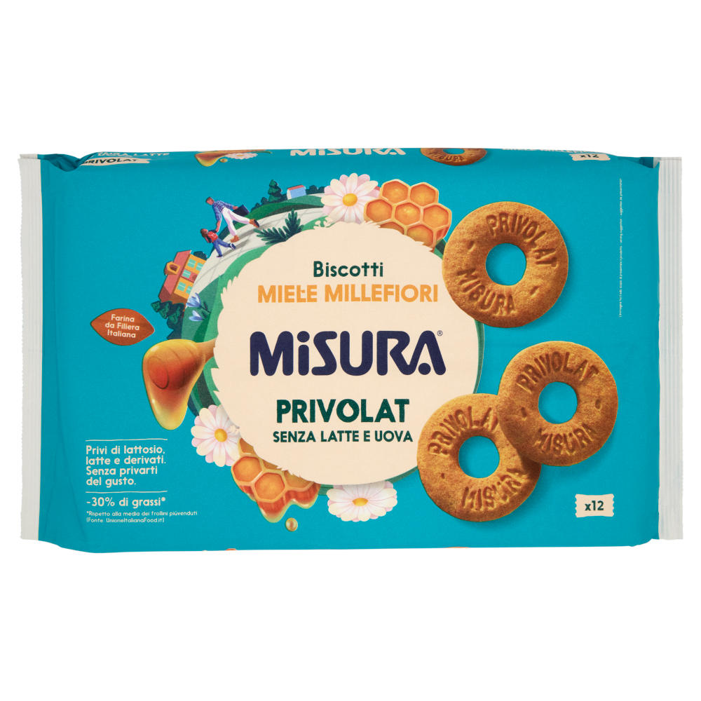 Misura Privolat Biscotti Miele Millefiori 400 g