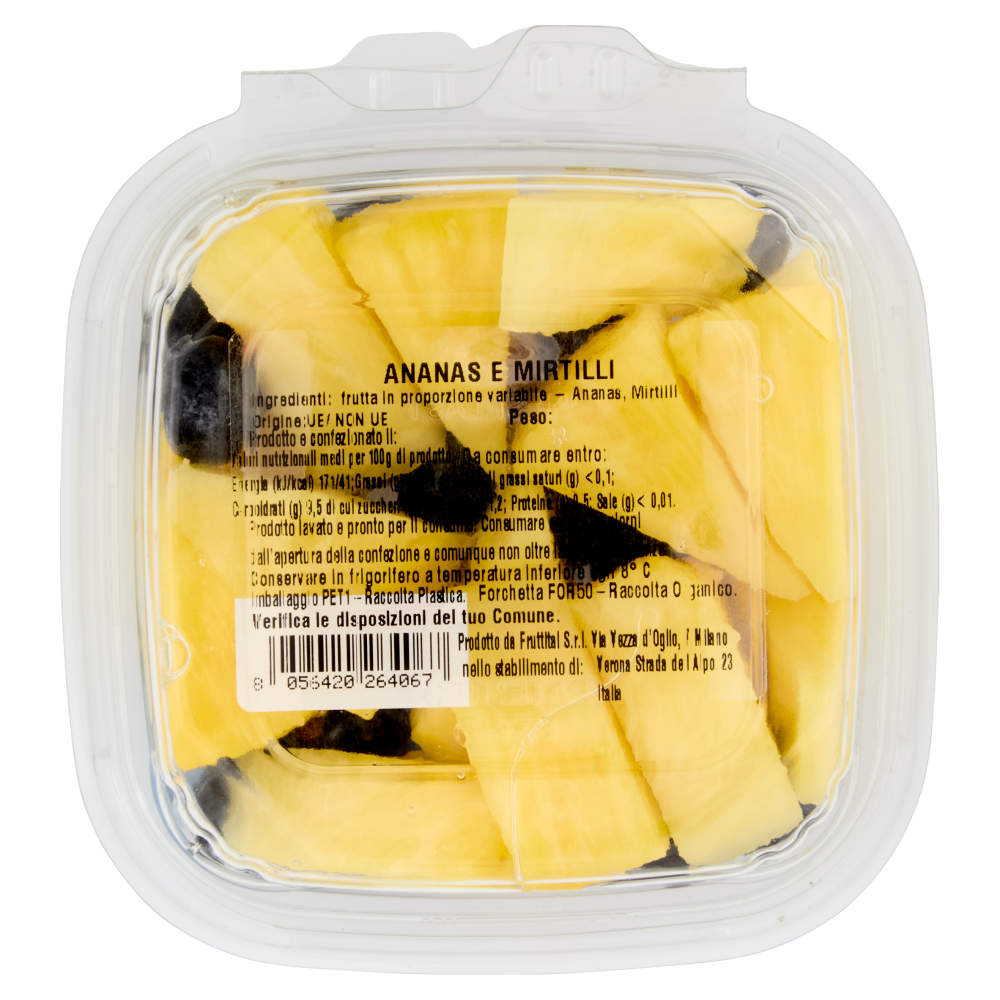 F.lli Orsero Ananas & Mirtilli 200 g