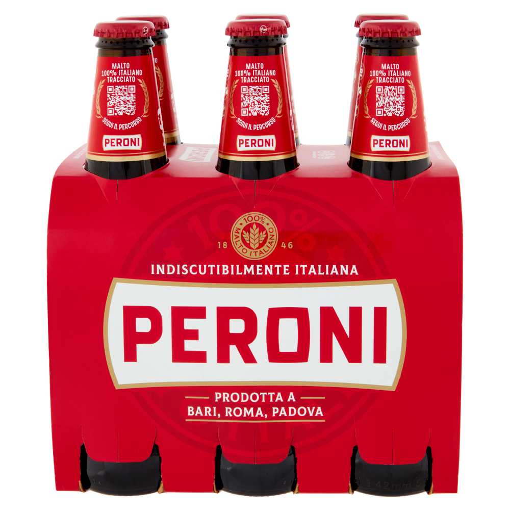 Peroni Birra 6 x 33 cl