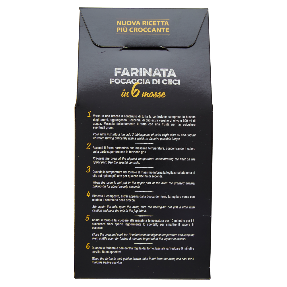 Tant&igrave; Farinata Focaccia di Ceci 210 g