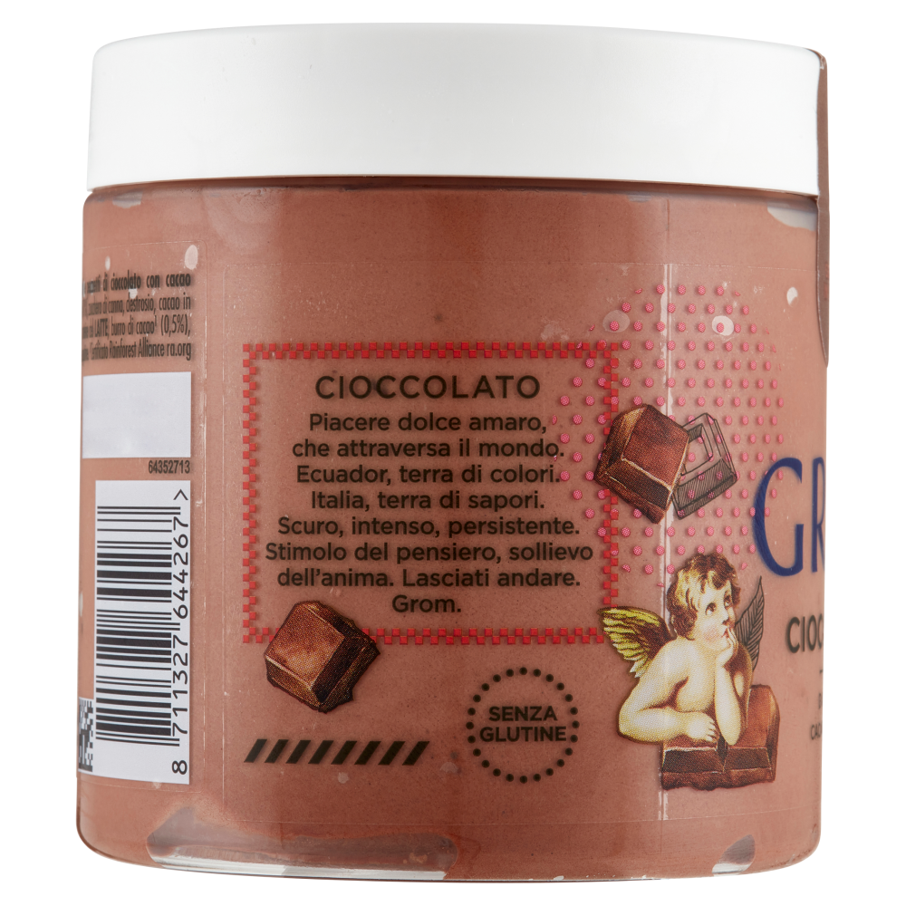 Grom Cioccolato da Fave di Cacao Ecuador 336 g