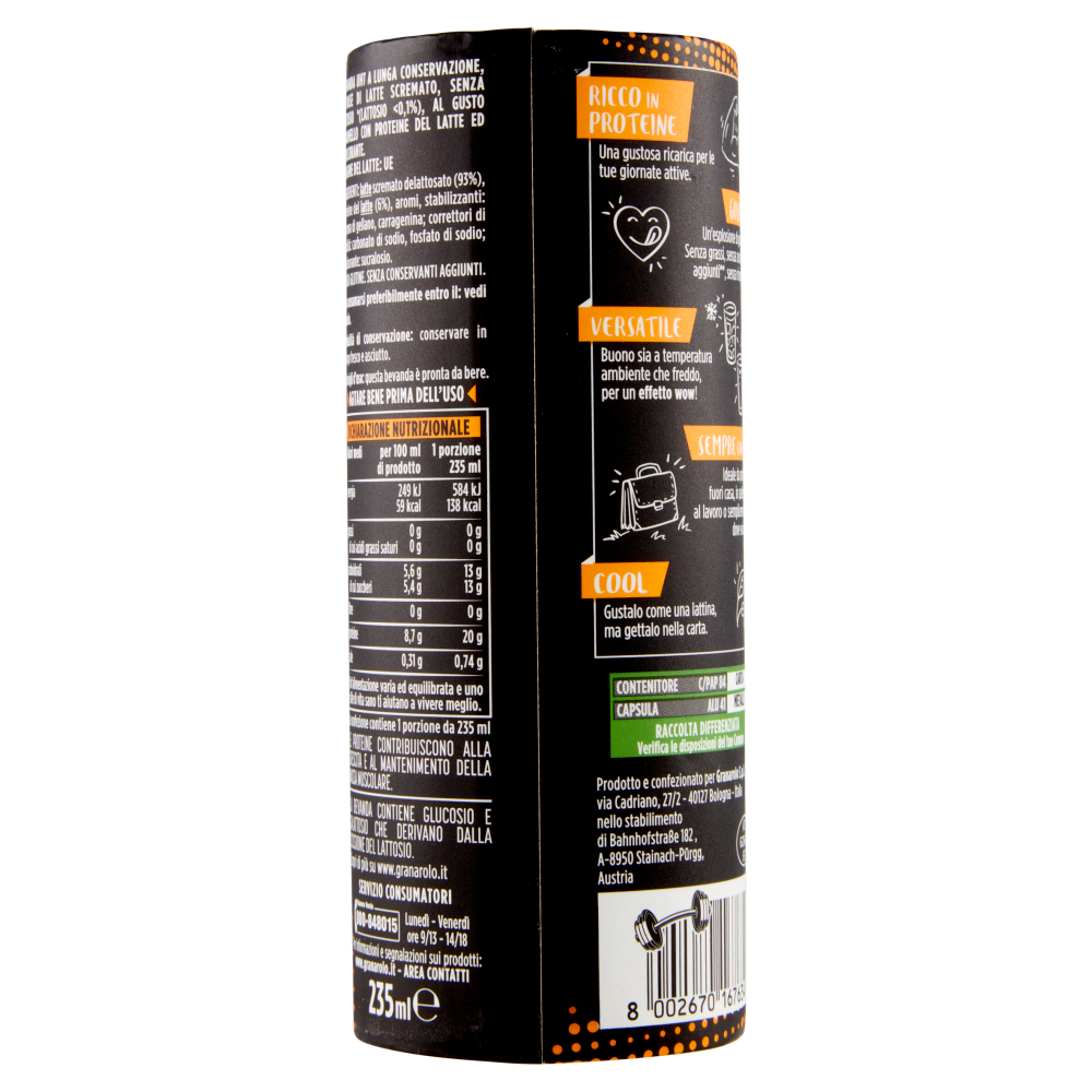 Granarolo Benessere High Protein Milkshake Gusto Deep Salty Caramel 235 ml