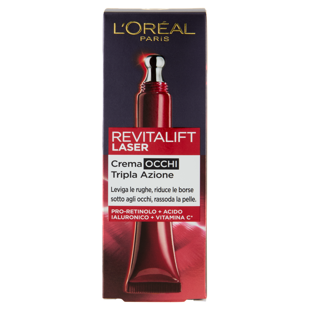 L'Oréal Paris Revitalift Laser Crema Occhi Tripla Azione 15 ml