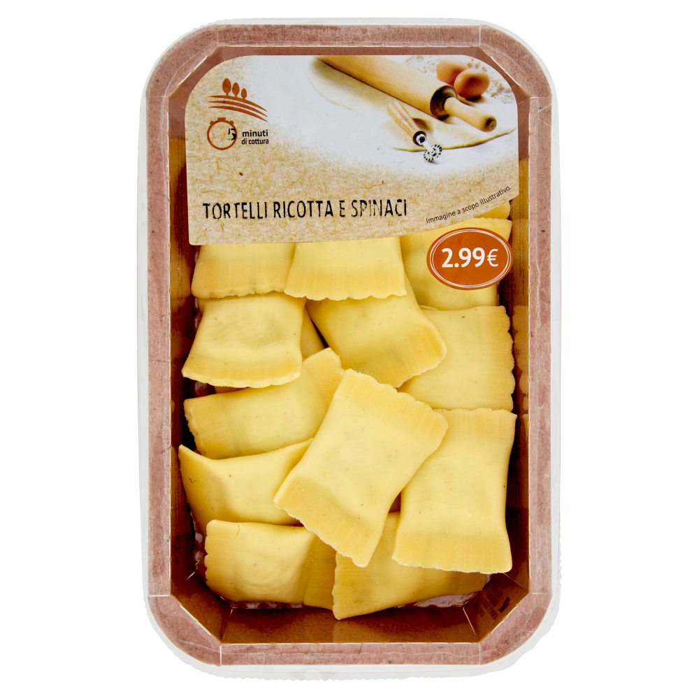 Tortelli Ricotta e Spinaci 250 g