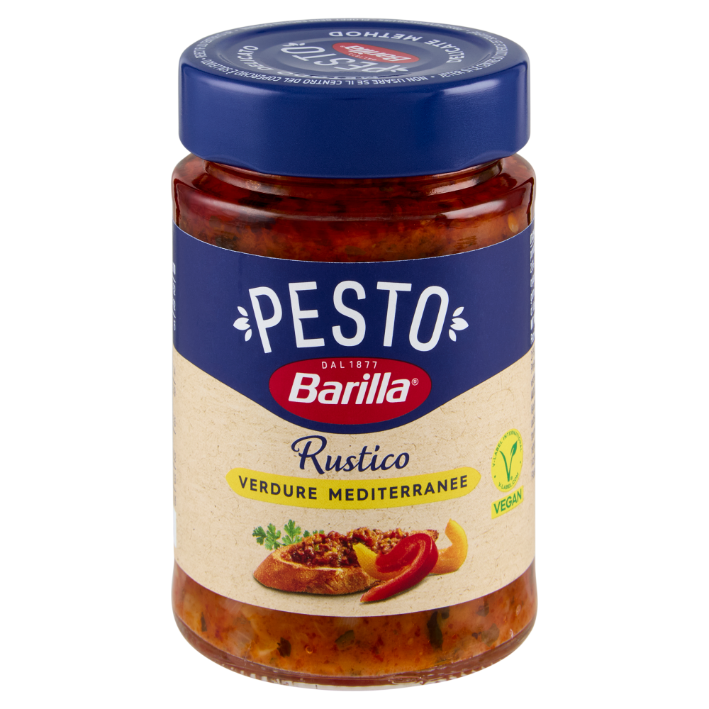 Barilla Pesto Rustico Mediterraneo Pasta e Bruschetta 200 g