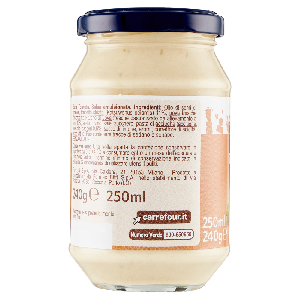 Carrefour Classic Salsa Tonnata 240 g