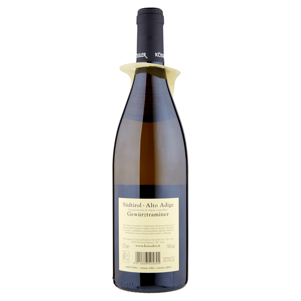 Terre d'Italia Kössler Alto Adige DOC Gewürztraminer 0,75 l
