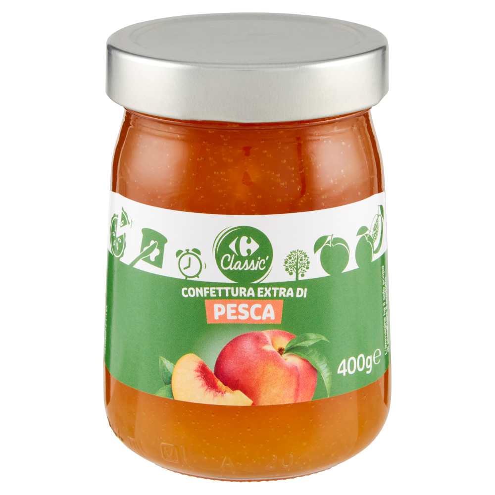 Carrefour Classic Confettura Extra di Pesca 400 g