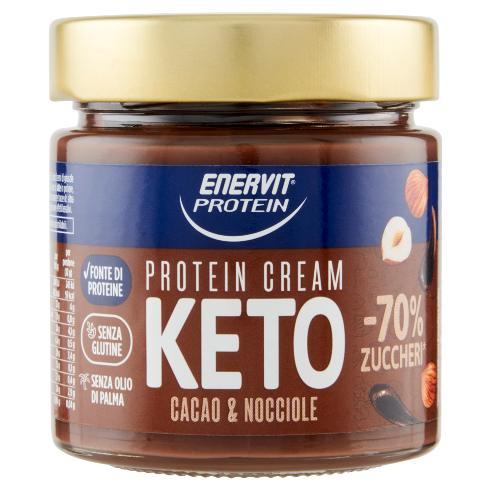 Enervit Protein Protein Cream Keto Cacao & Nocciole 180 g