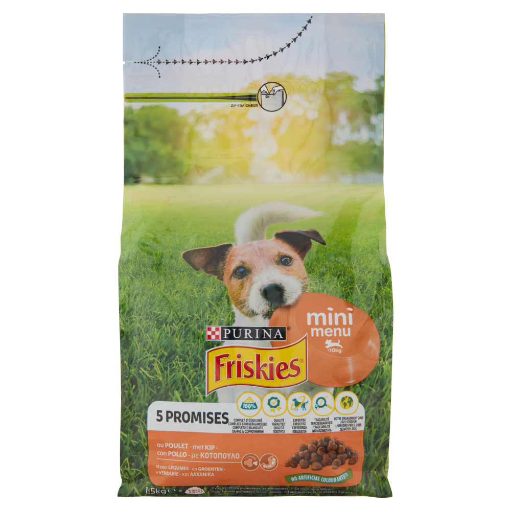 Crocchette Per Cani Adulti Purina Friskies Manzo E Verdure - Sacco 7kg